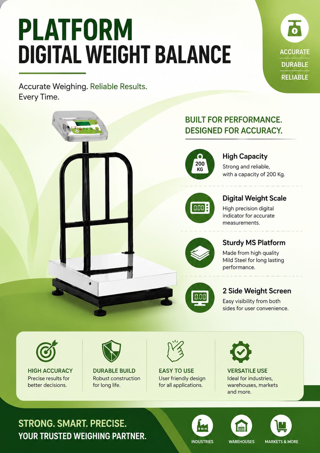 PLATFORM DIGITAL WEIGHT BALANCE